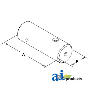 UJD00612    Axle Pivot Pin---Replaces R27817